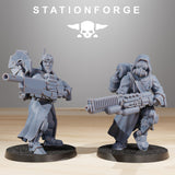 Tabletop Terrain Miniature Scavenger Infantry Builder Kit