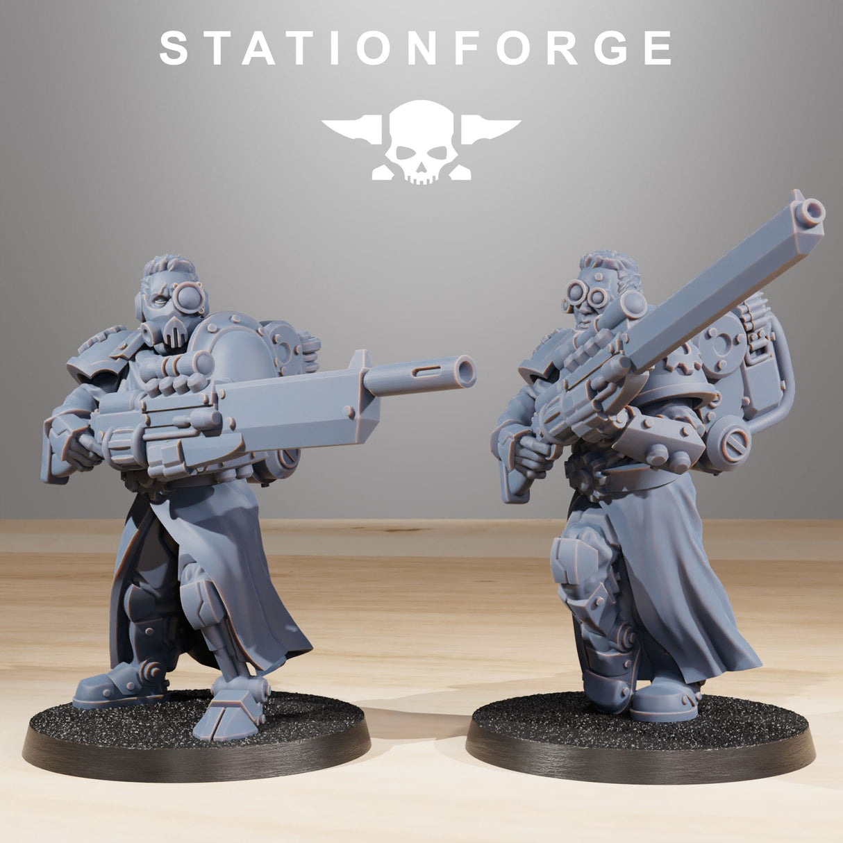 Tabletop Terrain Miniature Scavenger Infantry Builder Kit