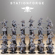 Tabletop Terrain Miniature Scavenger Infantry Builder Kit