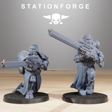 Tabletop Terrain Miniature Scavenger Infantry Builder Kit