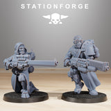 Tabletop Terrain Miniature Scavenger Infantry Builder Kit