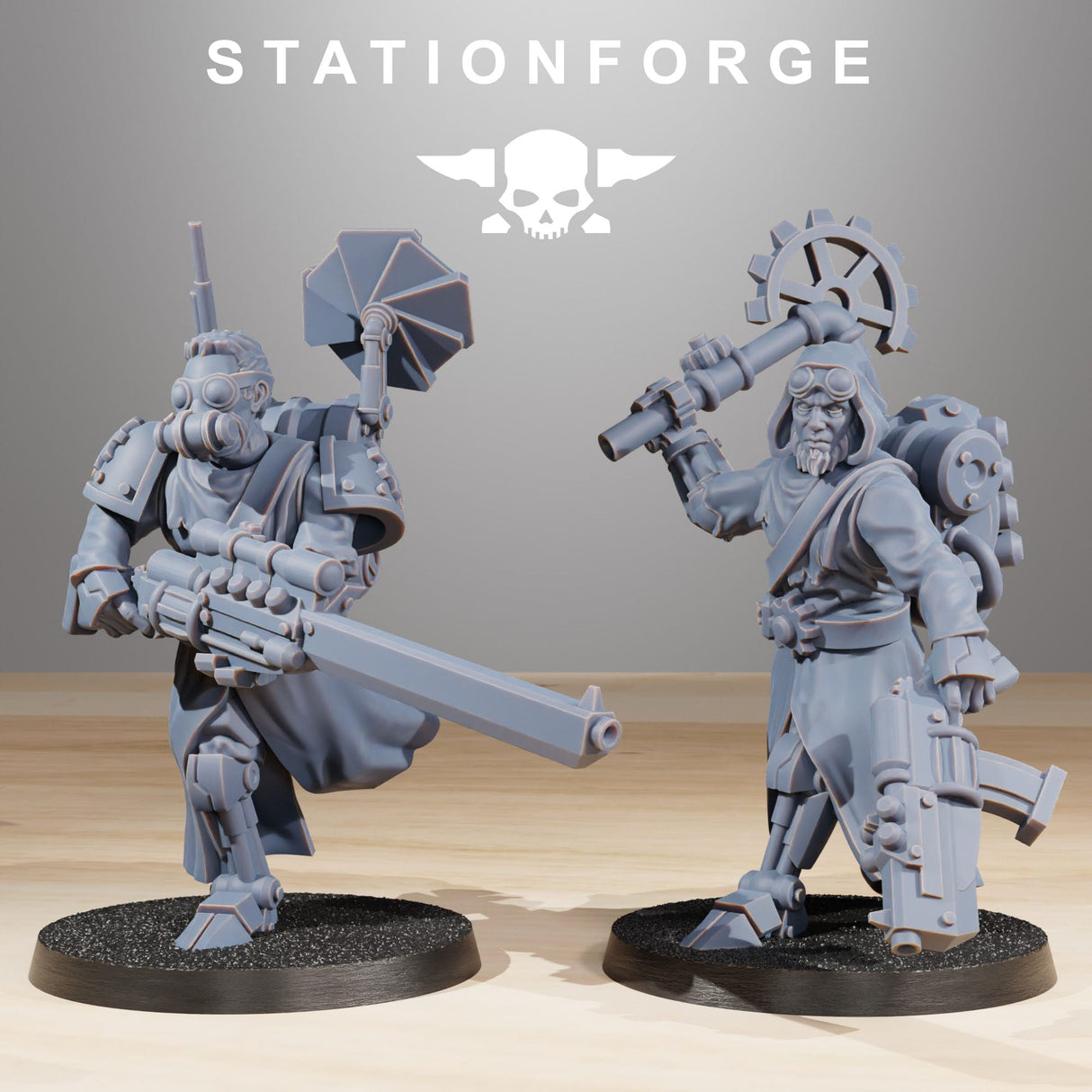 Tabletop Terrain Miniature Scavenger Infantry Builder Kit