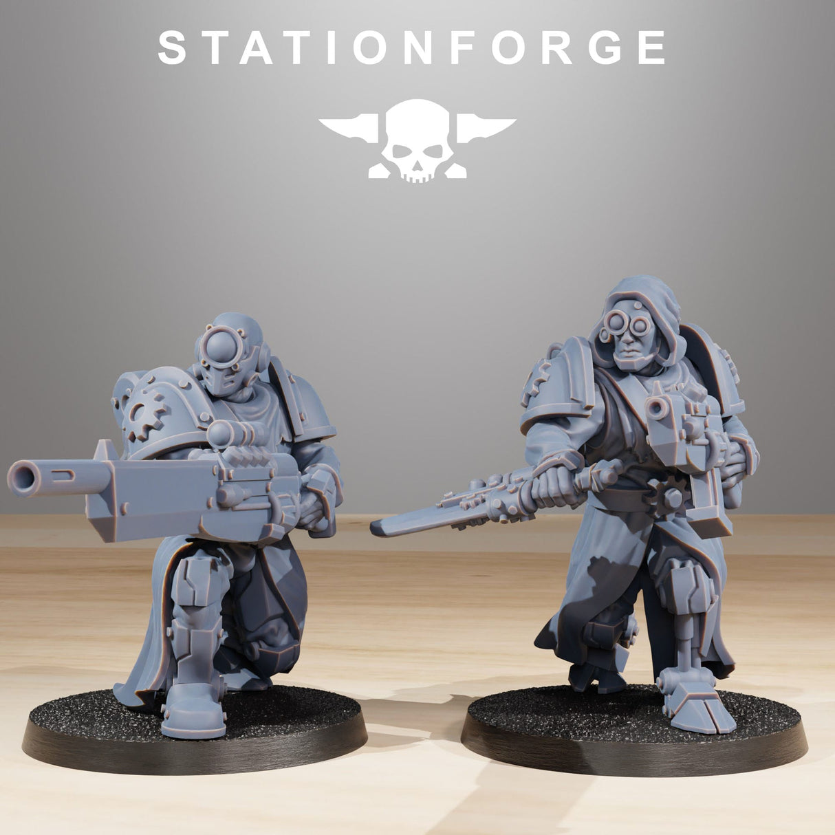 Tabletop Terrain Miniature Scavenger Infantry Builder Kit