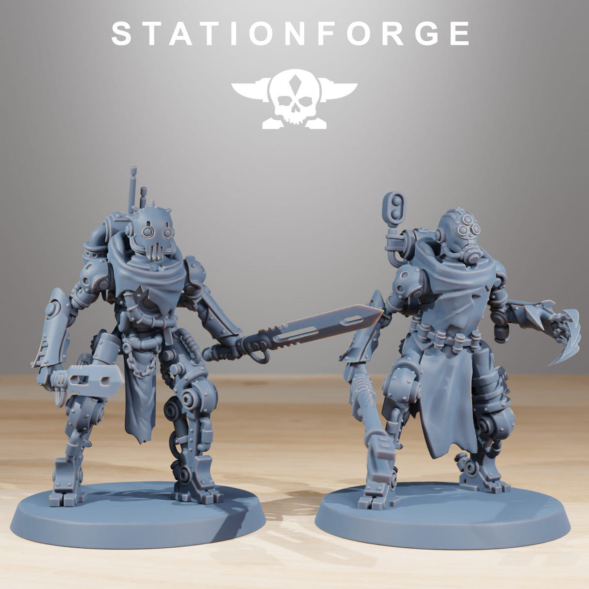 Tabletop Terrain Miniature Scavenger Junkbots Builder Kit