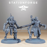 Tabletop Terrain Miniature Scavenger Junkbots Builder Kit
