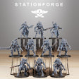 Tabletop Terrain Miniature Scavenger Junkbots Builder Kit