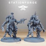 Tabletop Terrain Miniature Scavenger Junkbots Builder Kit