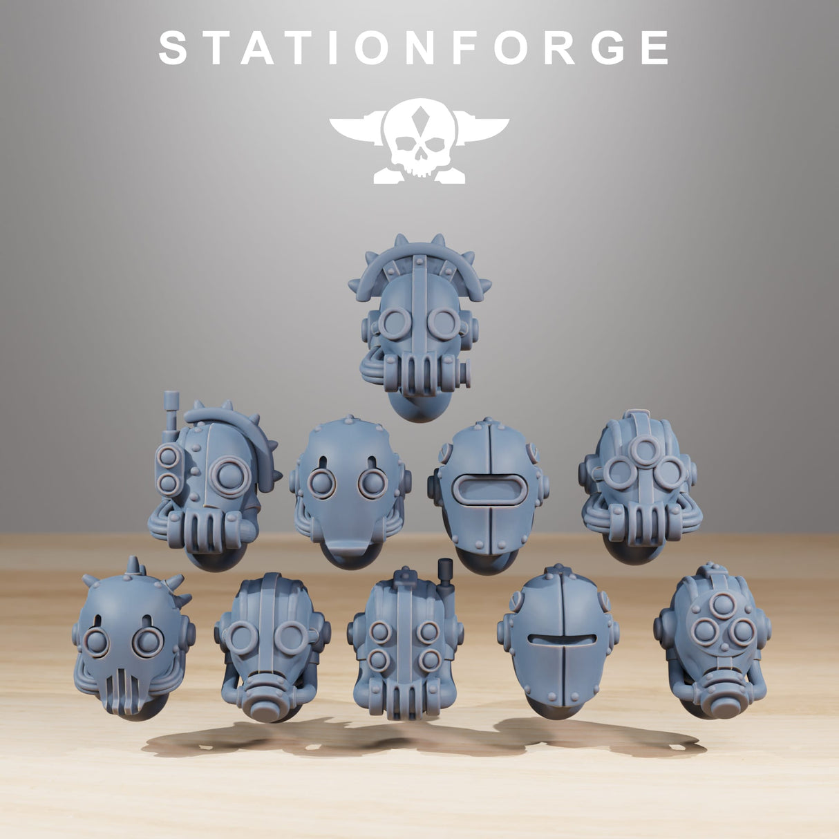 Tabletop Terrain Miniature Scavenger Junkbots Builder Kit