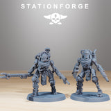 Tabletop Terrain Miniature Scavenger Junkbots Builder Kit
