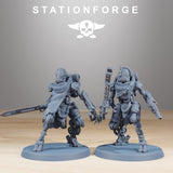 Tabletop Terrain Miniature Scavenger Junkbots Builder Kit