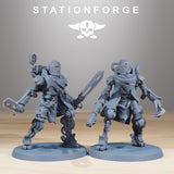 Tabletop Terrain Miniature Scavenger Junkbots Builder Kit