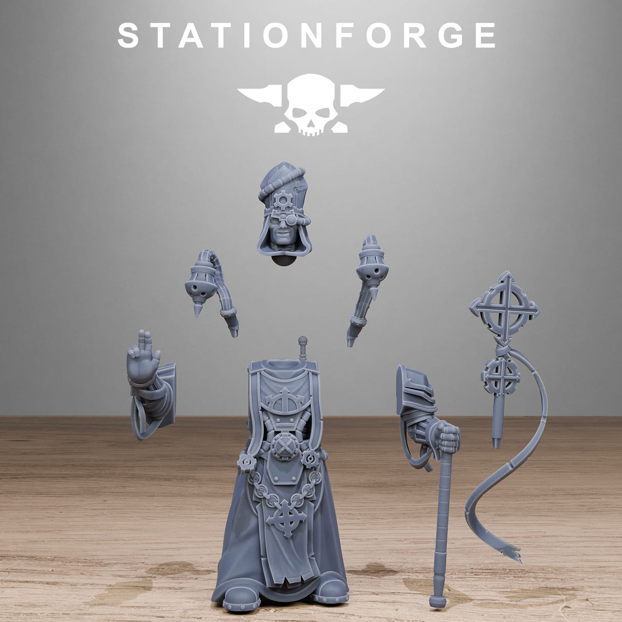 Tabletop Terrain Miniature Scavenger Lectern Walker