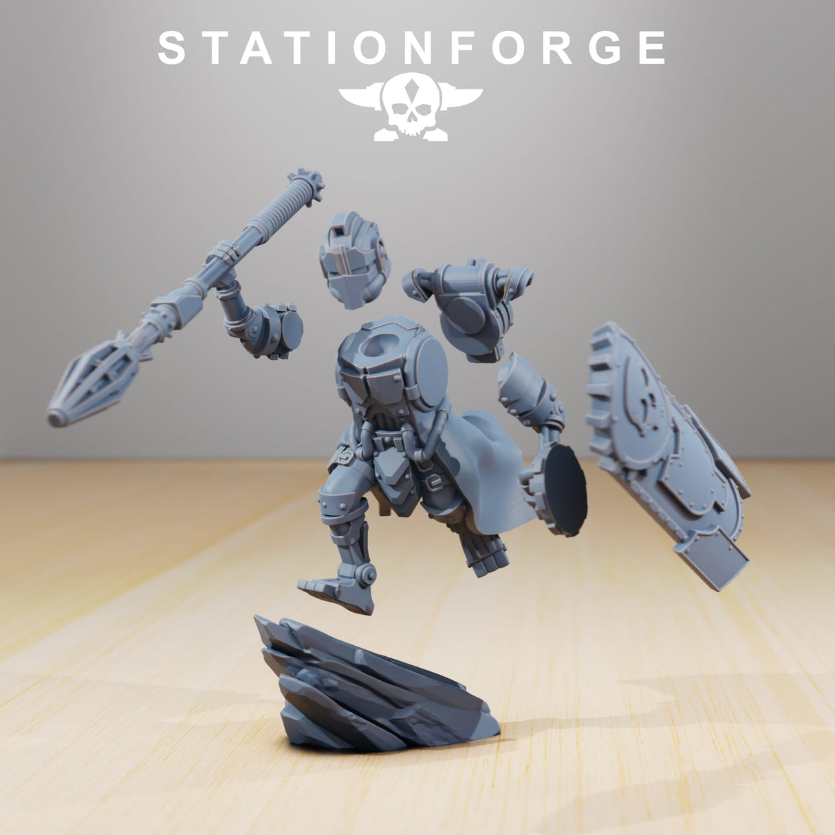 Tabletop Terrain Miniature Scavenger Legio