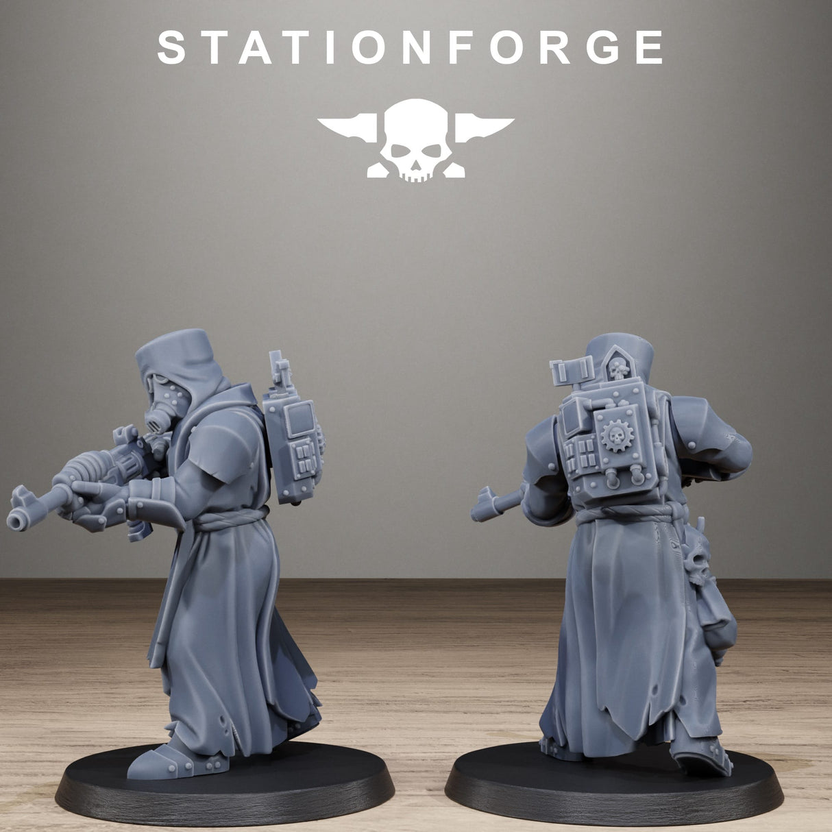 Tabletop Terrain Miniature Scavenger Long Rangers