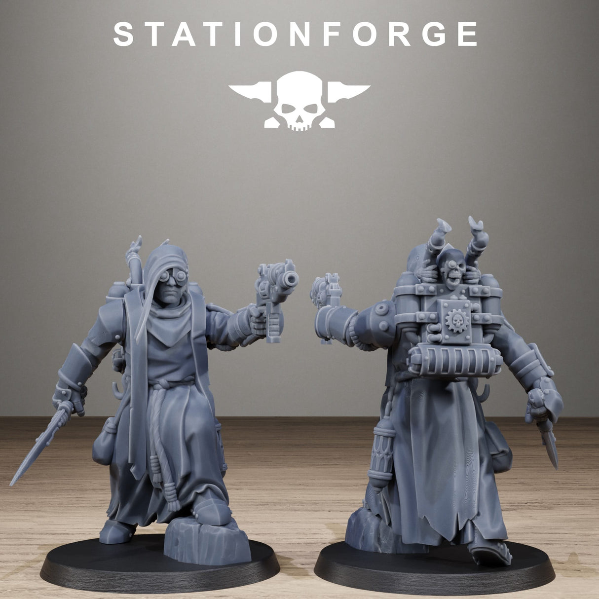 Tabletop Terrain Miniature Scavenger Long Rangers