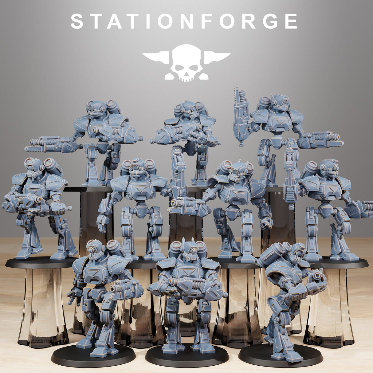 Tabletop Terrain Miniature Scavenger Mechanods