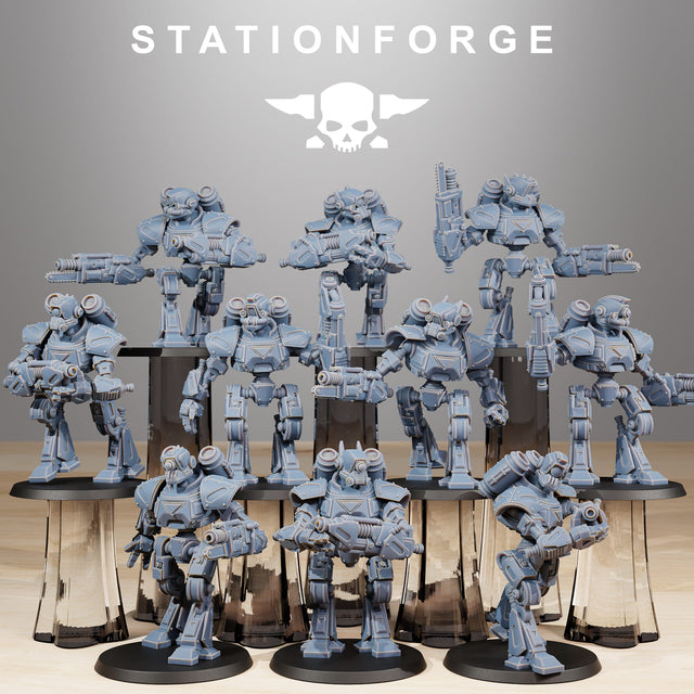 Tabletop Terrain Miniature Scavenger Mechanods