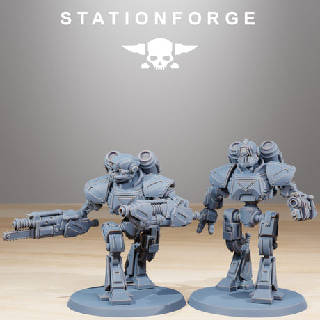 Tabletop Terrain Miniature Scavenger Mechanods