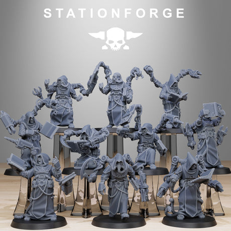 Tabletop Terrain Miniature Scavenger Monks