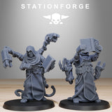 Tabletop Terrain Miniature Scavenger Monks