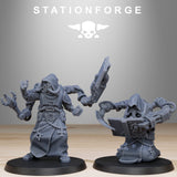 Tabletop Terrain Miniature Scavenger Monks