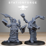 Tabletop Terrain Miniature Scavenger Monks