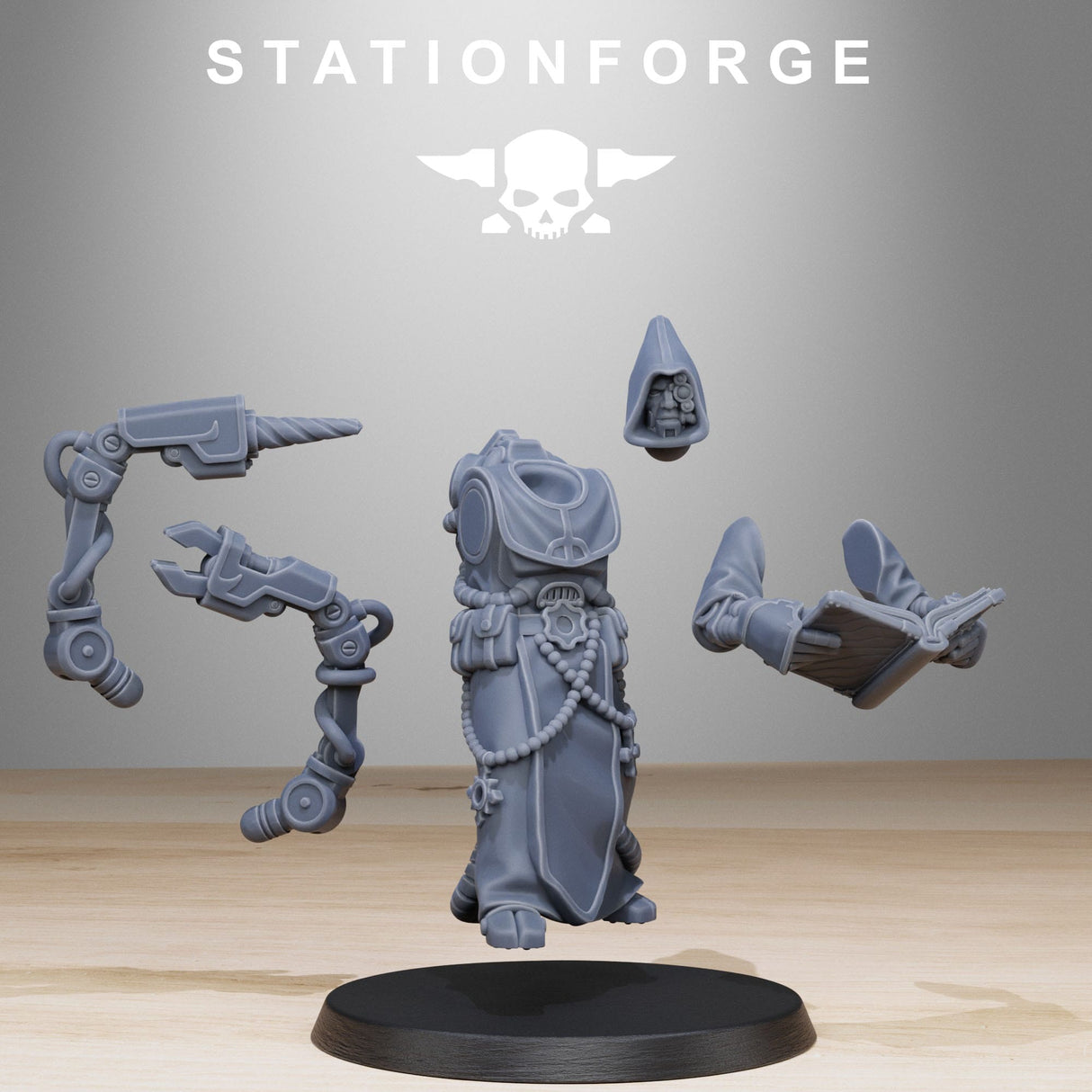 Tabletop Terrain Miniature Scavenger Monks
