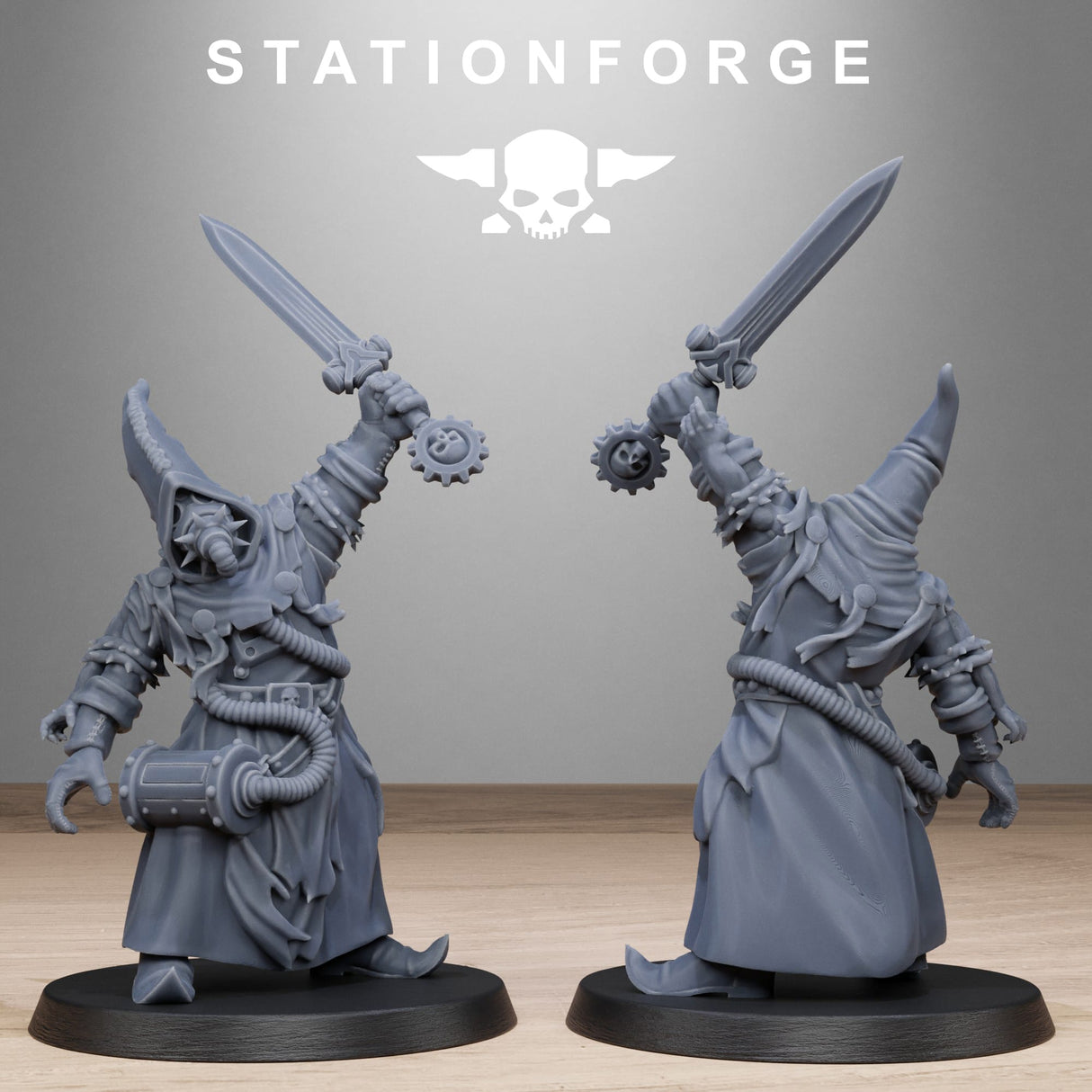 Tabletop Terrain Miniature Scavenger Mystics