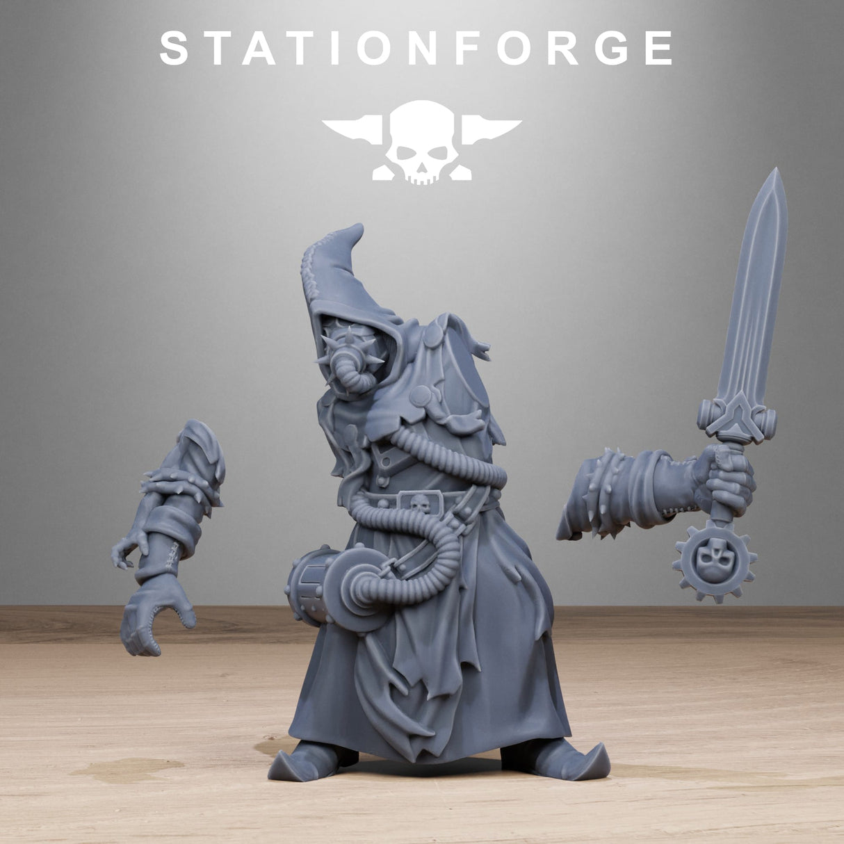 Tabletop Terrain Miniature Scavenger Mystics