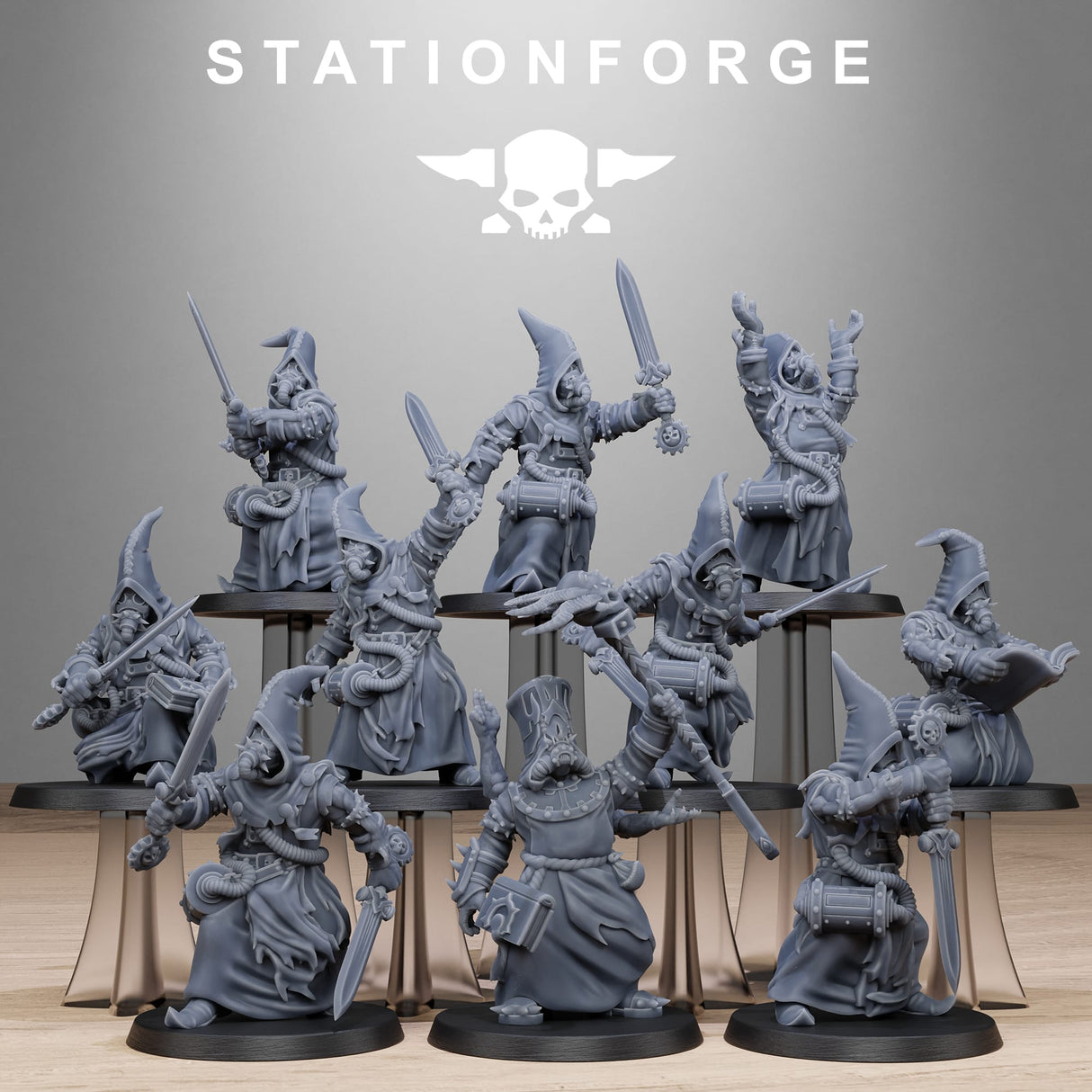 Tabletop Terrain Miniature Scavenger Mystics