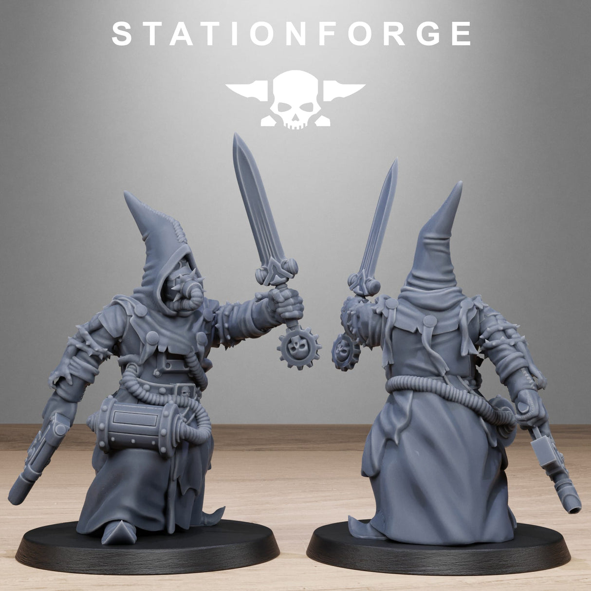 Tabletop Terrain Miniature Scavenger Mystics