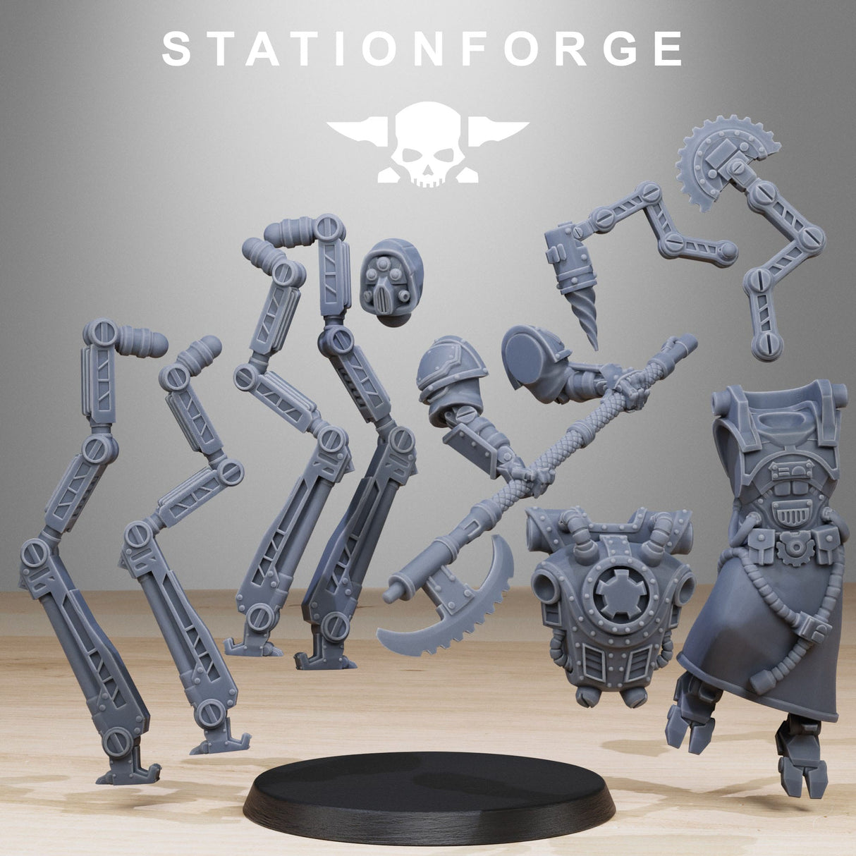 Tabletop Terrain Miniature Scavenger Octapods