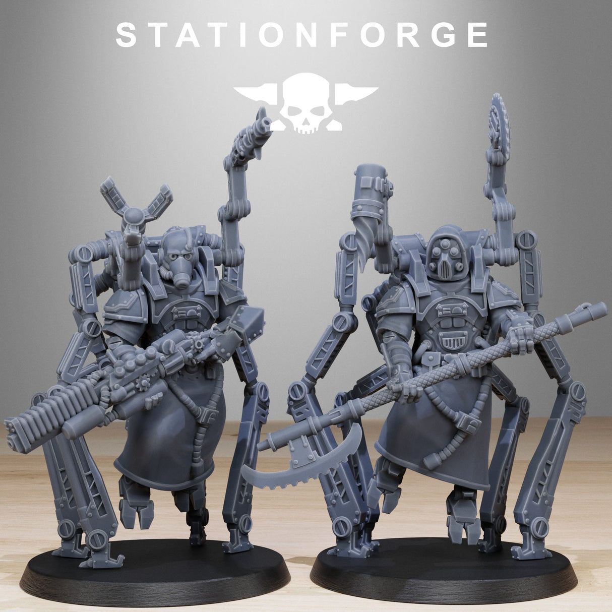 Tabletop Terrain Miniature Scavenger Octapods