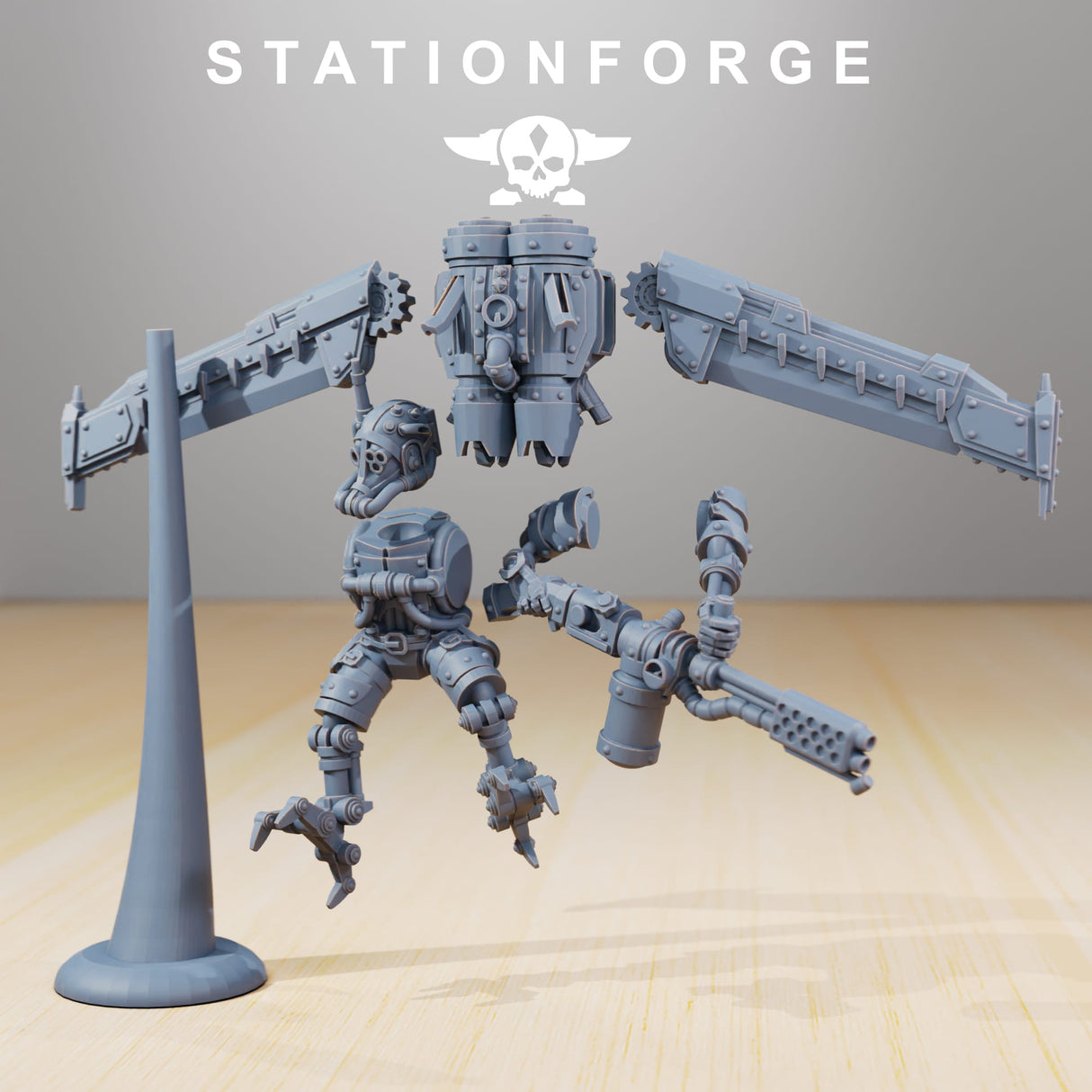 Tabletop Terrain Miniature Scavenger Operators