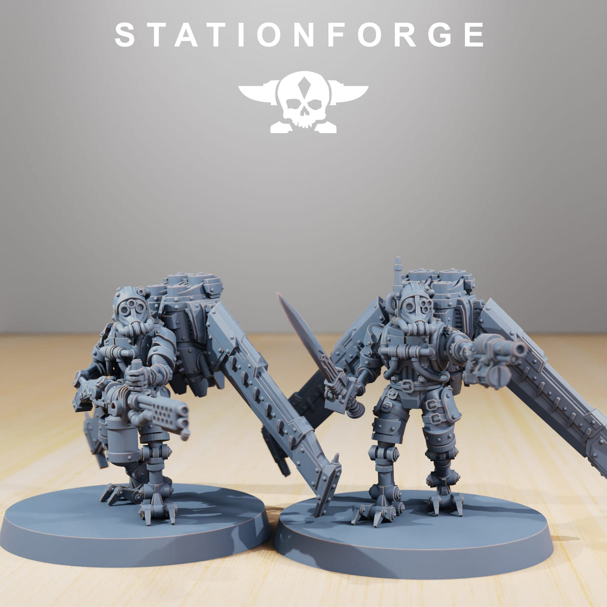 Tabletop Terrain Miniature Scavenger Operators