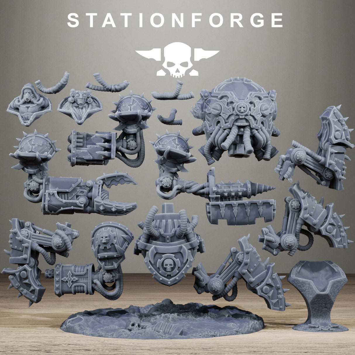 Tabletop Terrain Miniature Scavenger Profaner