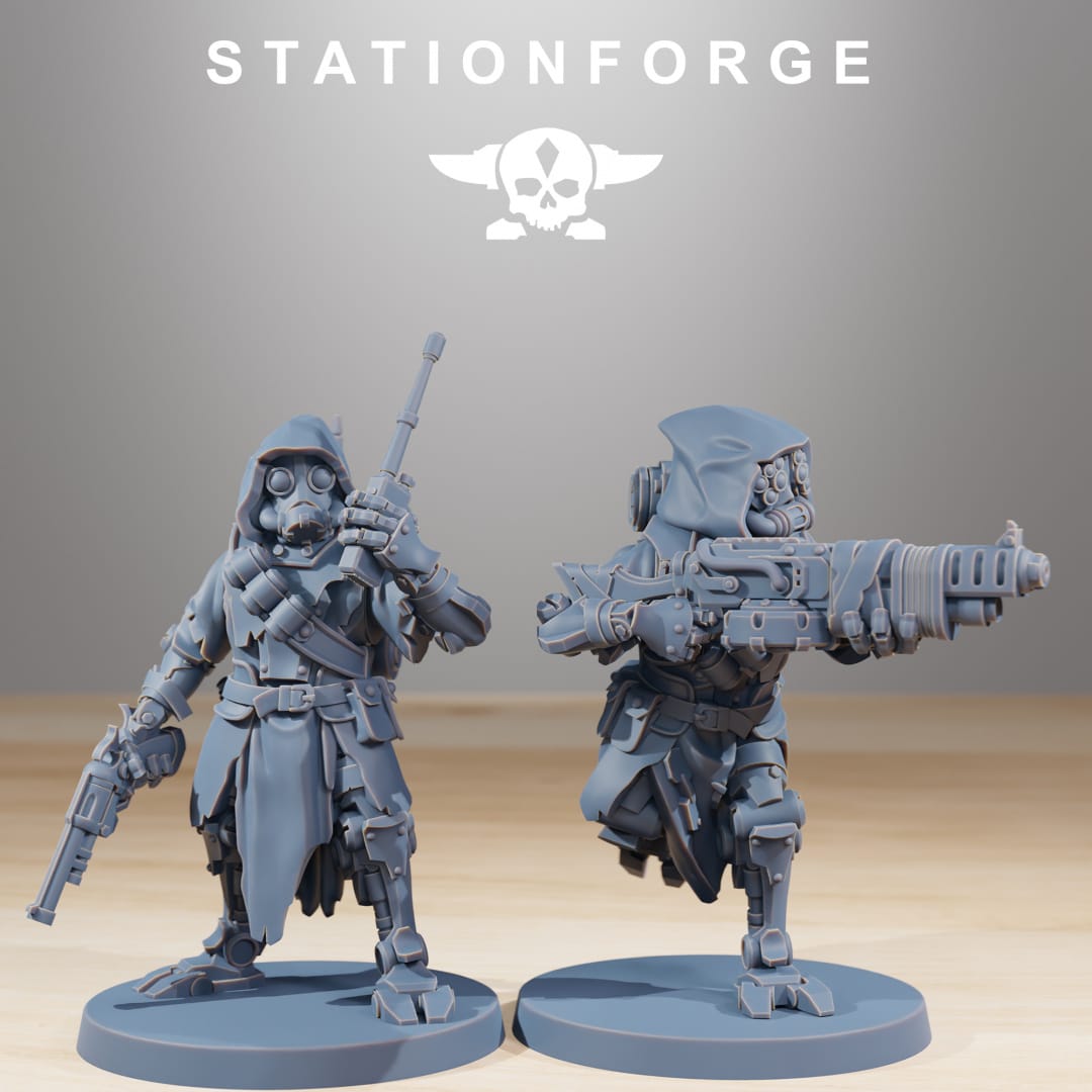 Tabletop Terrain Miniature Scavenger Rangers Builder Kit