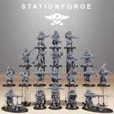 Tabletop Terrain Miniature Scavenger Rangers Builder Kit