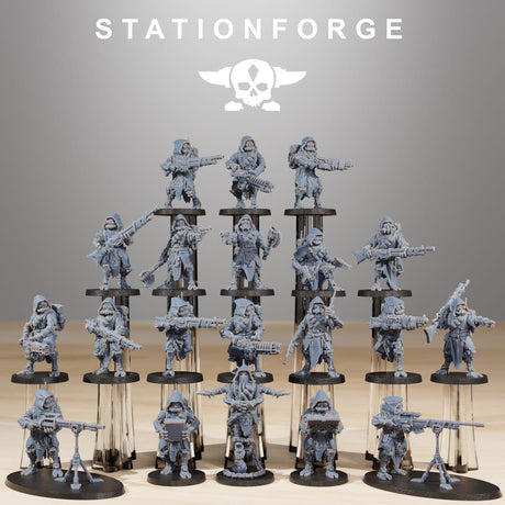 Tabletop Terrain Miniature Scavenger Rangers Builder Kit