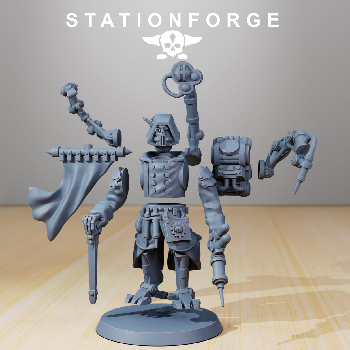 Tabletop Terrain Miniature Scavenger Repair Doc