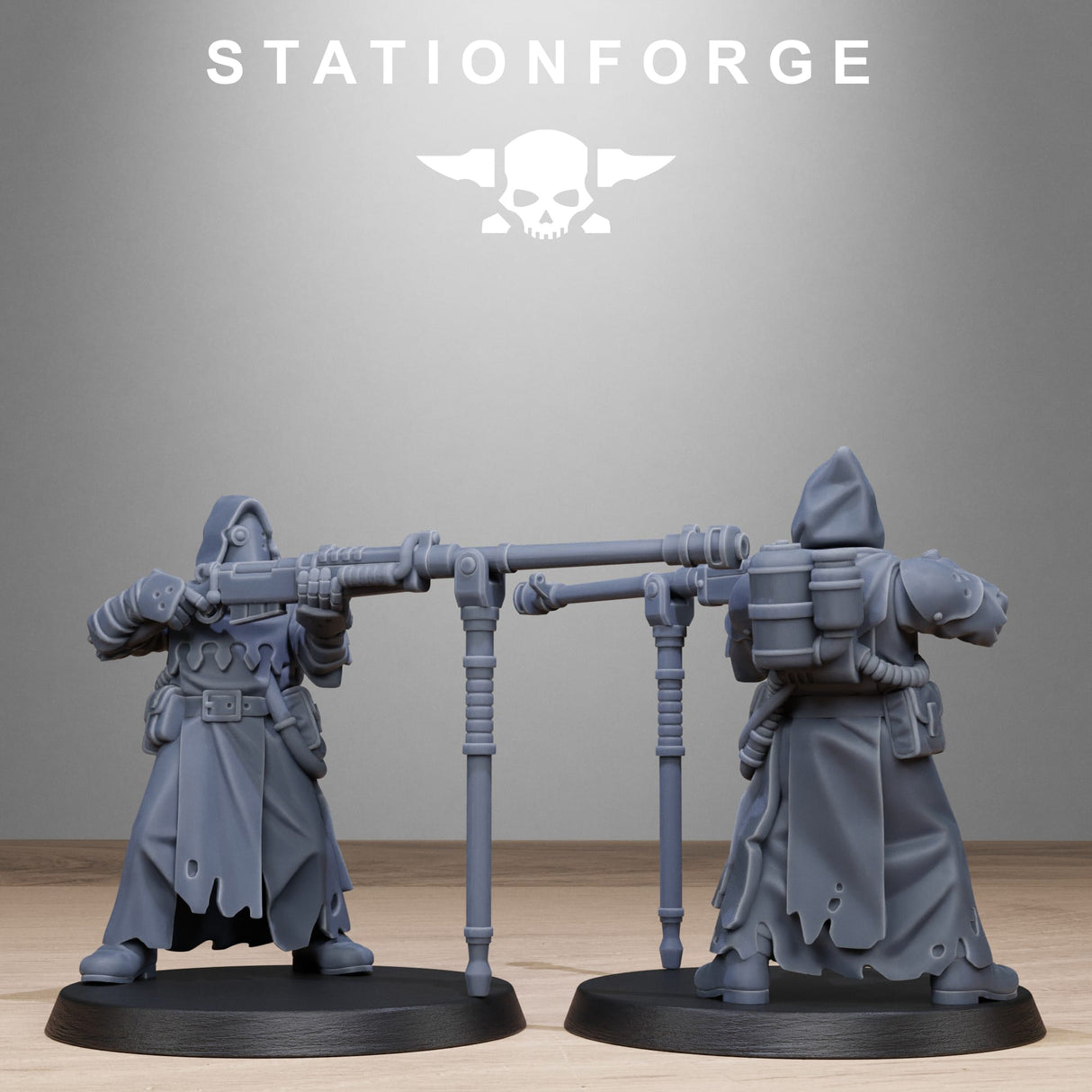 Tabletop Terrain Miniature Scavenger Sanctum Infantry