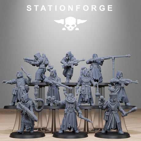 Tabletop Terrain Miniature Scavenger Sanctum Infantry
