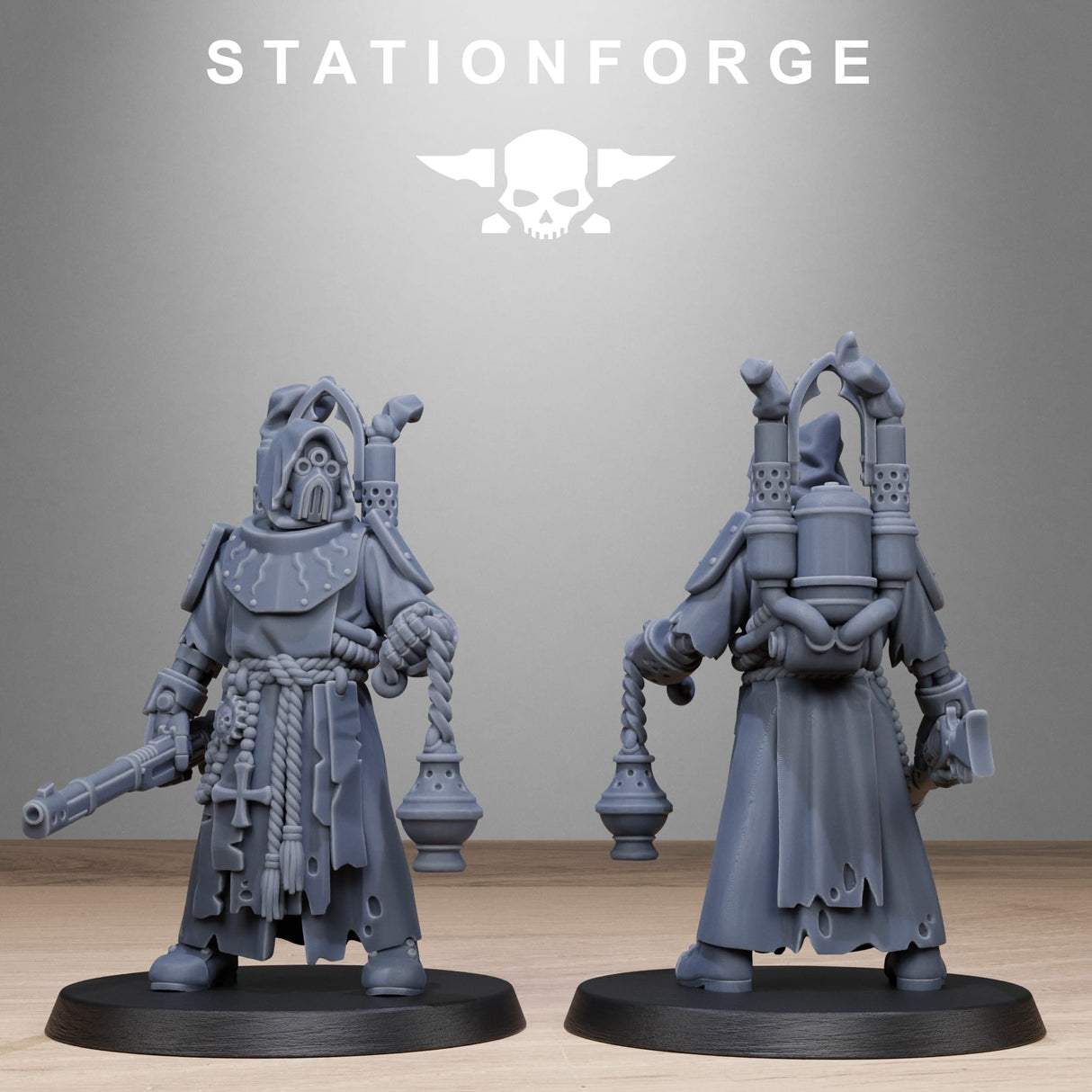 Tabletop Terrain Miniature Scavenger Sanctum Infantry