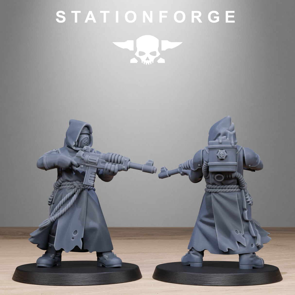 Tabletop Terrain Miniature Scavenger Sanctum Infantry