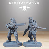 Tabletop Terrain Miniature Scavenger Security Patrol