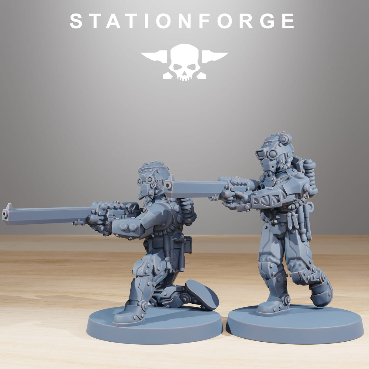 Tabletop Terrain Miniature Scavenger Security Patrol