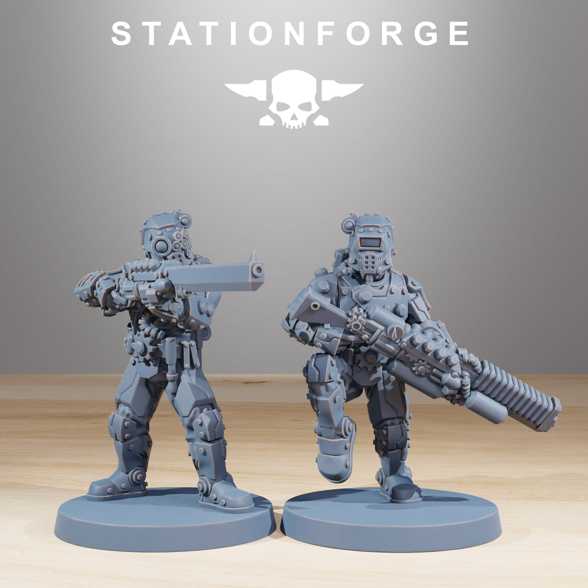 Tabletop Terrain Miniature Scavenger Security Patrol