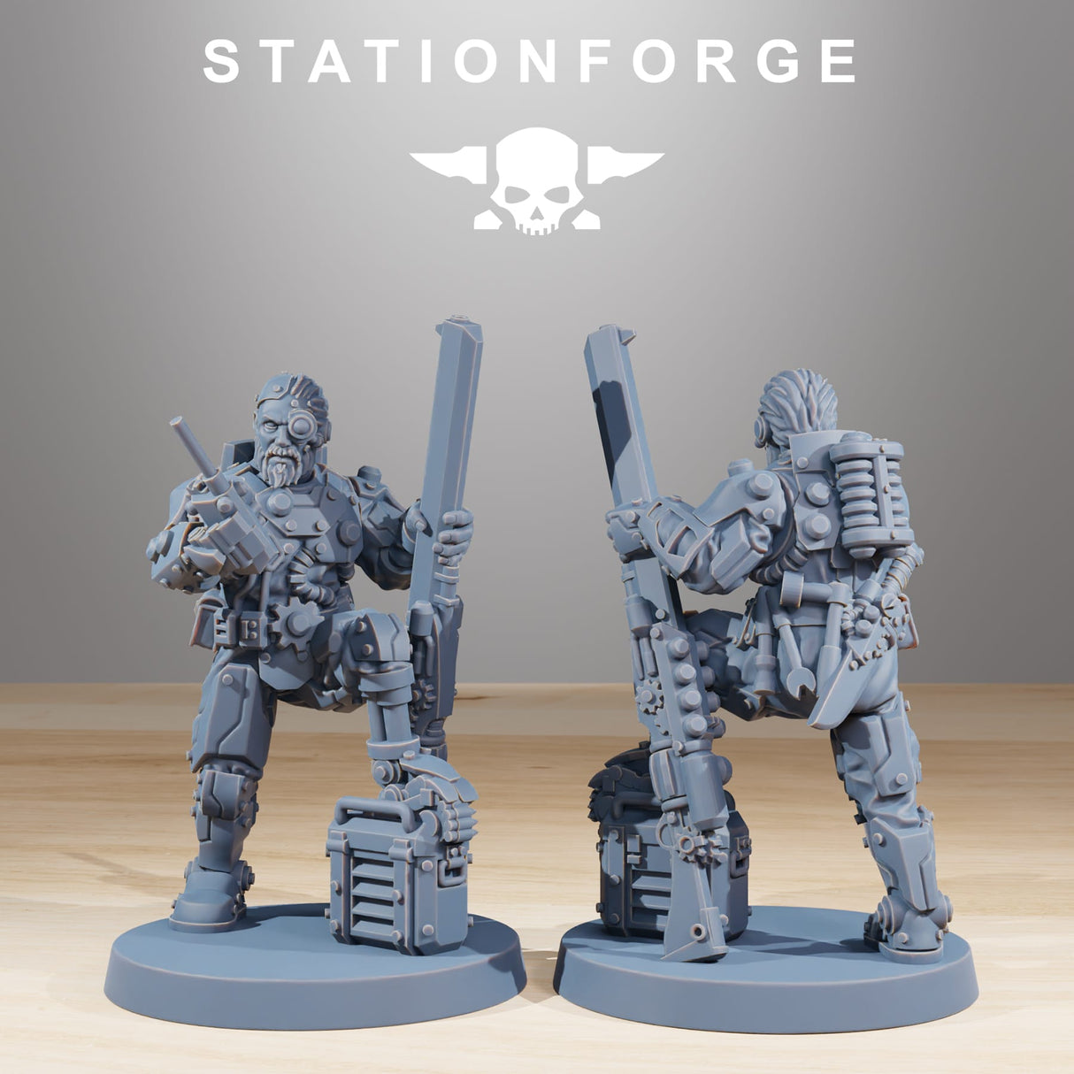 Tabletop Terrain Miniature Scavenger Security Patrol