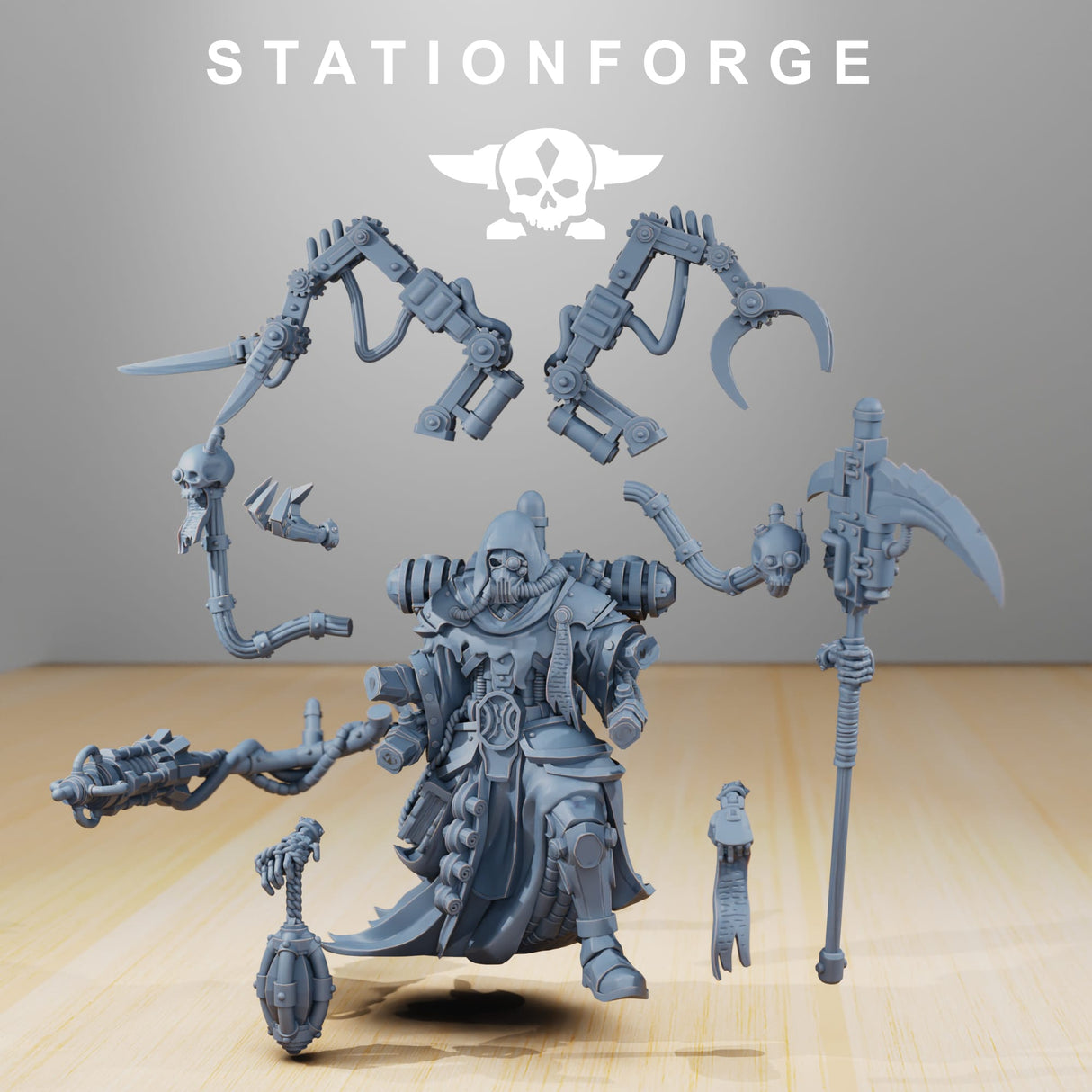 Tabletop Terrain Miniature Scavenger Seeker