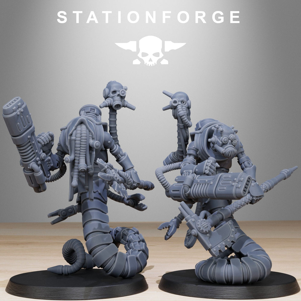 Tabletop Terrain Miniature Scavenger Serpents